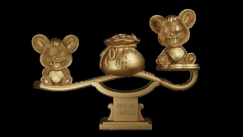 Auspicious Ankang "rat" to you-3D original model