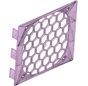 5.25" CD Drive Bay 120mm Case Fan Cover Adapter