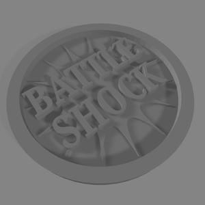BATTLE SHOCK TOKEN FOR 10TH ED