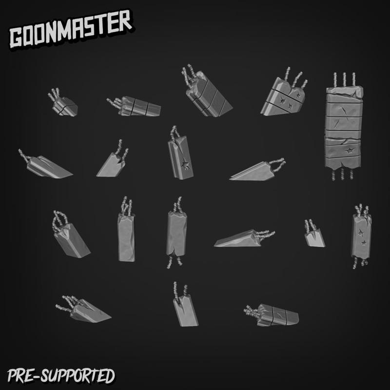 Basing Bits 92 - Concrete Rubble Set A