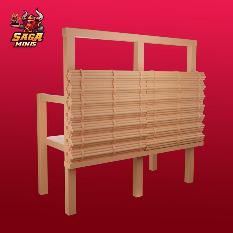 Bamboo Shooting Platform