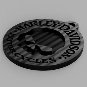 Harley Davidson Skull keychains