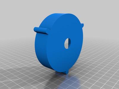 Film Reel clock mount