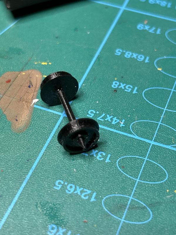 HO/H0 scale wheelset