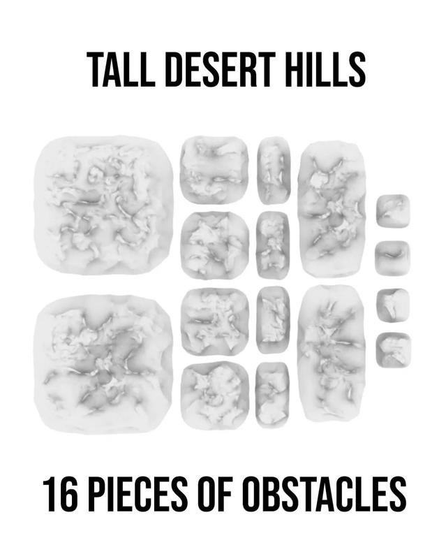 Tall Desert Hills
