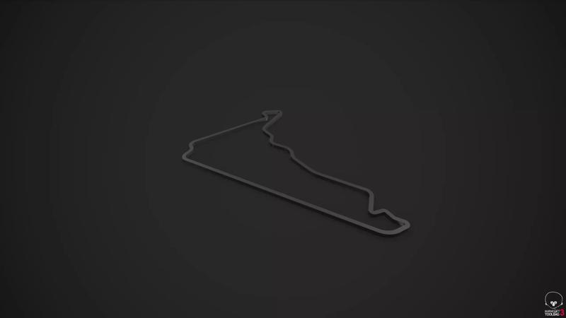 Autodromo Hermanos Rodriguez - Mexico - 3D Printable