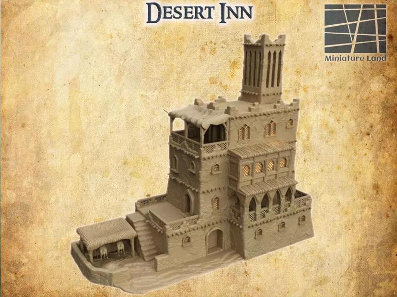 Desert Inn Tabletop Terrain 28 mm