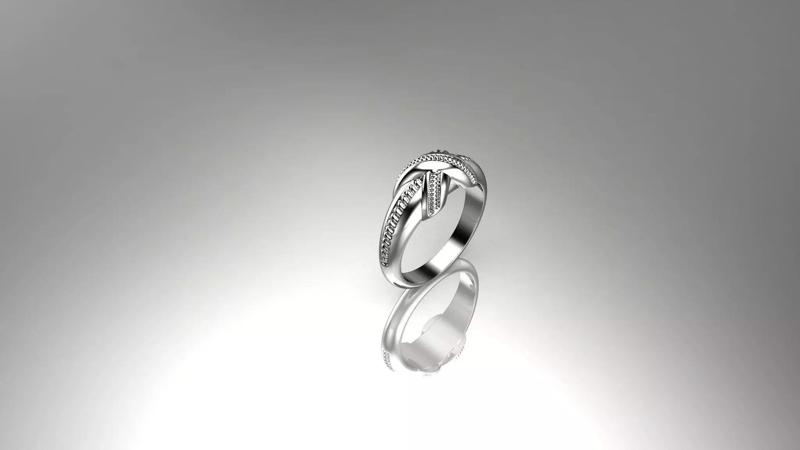 Twisted Design Ring