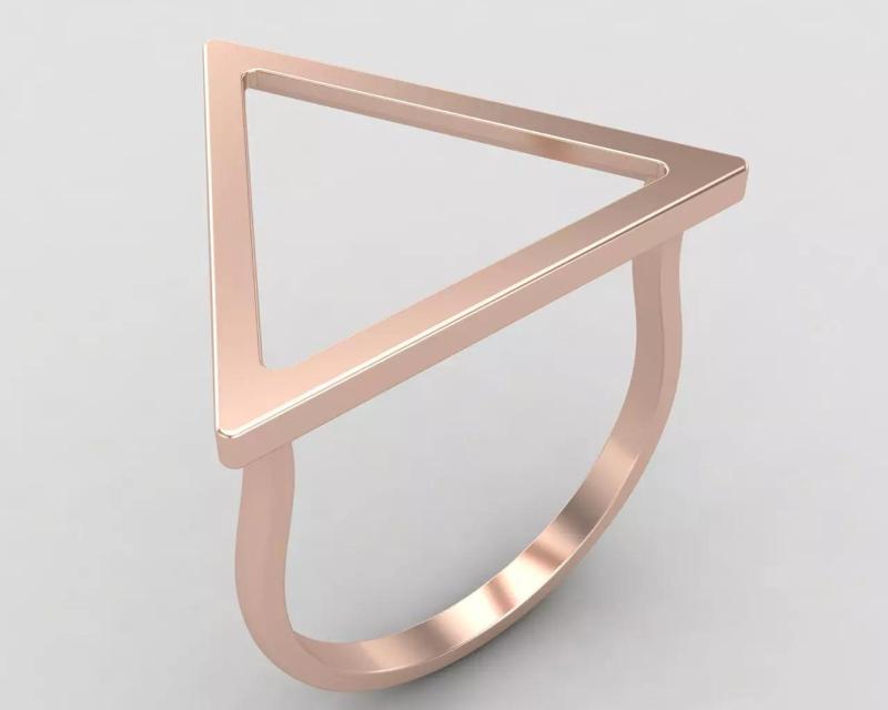lightweight triangle minimal ring 112-MW