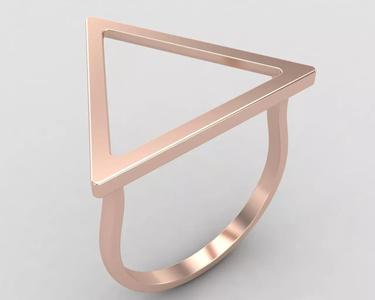 lightweight triangle minimal ring 112-MW