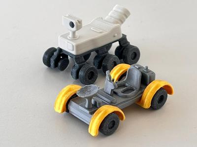 Mars & Lunar Rover for Little Astronauts