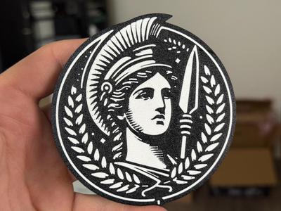 Athena coaster