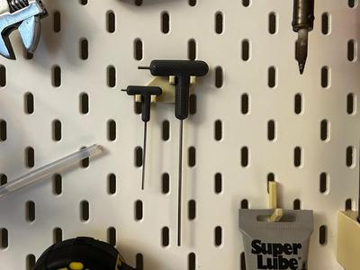 Bambulab allen keys SKADIS holder