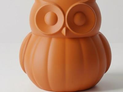 Cute Owl Planter Pot/ Pen Holder