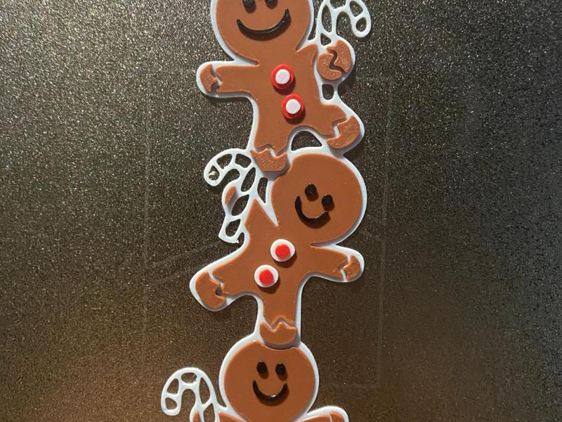 Gingerbread Man Tree Decoration 