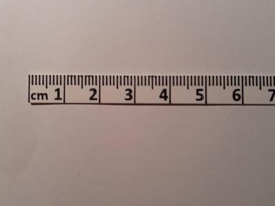 Accurate 30 cm measure (AMS)