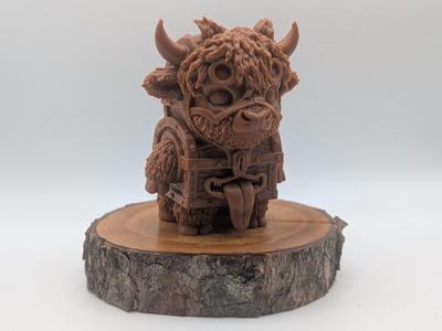 Highland Moo-mic: A Halloween Cutie