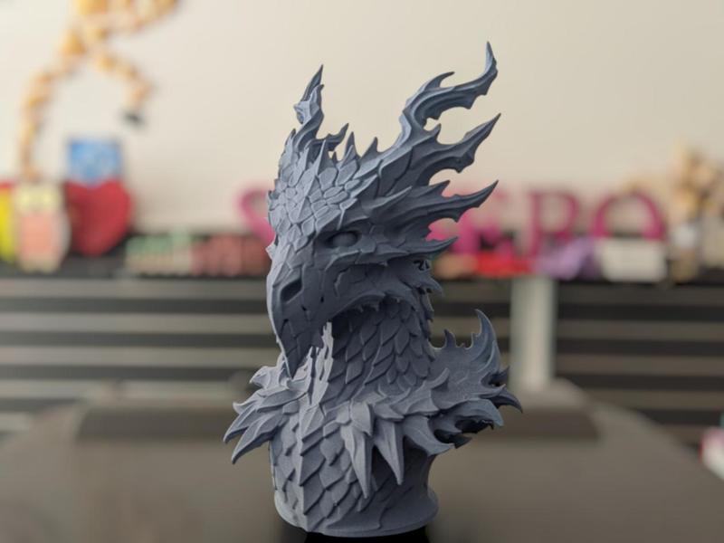 Shadow Dragon Bust
