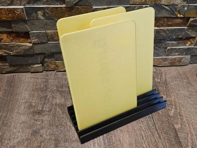 Holder for signs, cards, etc.