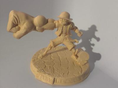 One Piece Figur Skulptur Ruffy Gear 3