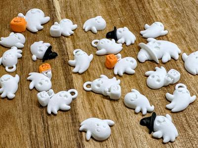 Ghost Charms jewelry craft diy 