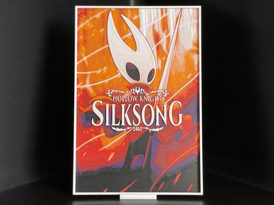 Hollow Knight: Silksong Hueforge Video Game Poster