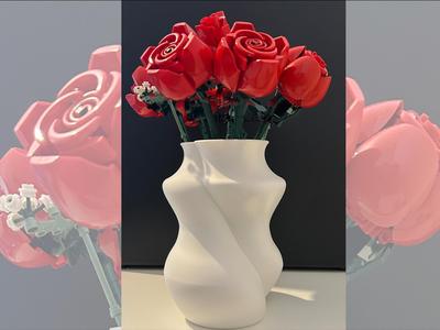 Modern twisted Vase