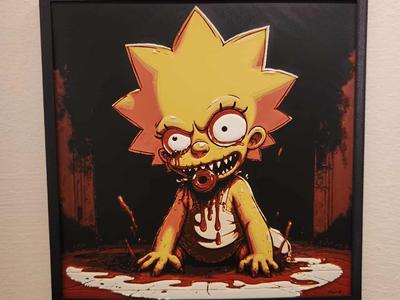 Maggie Simpsons - Horror - Hueforge