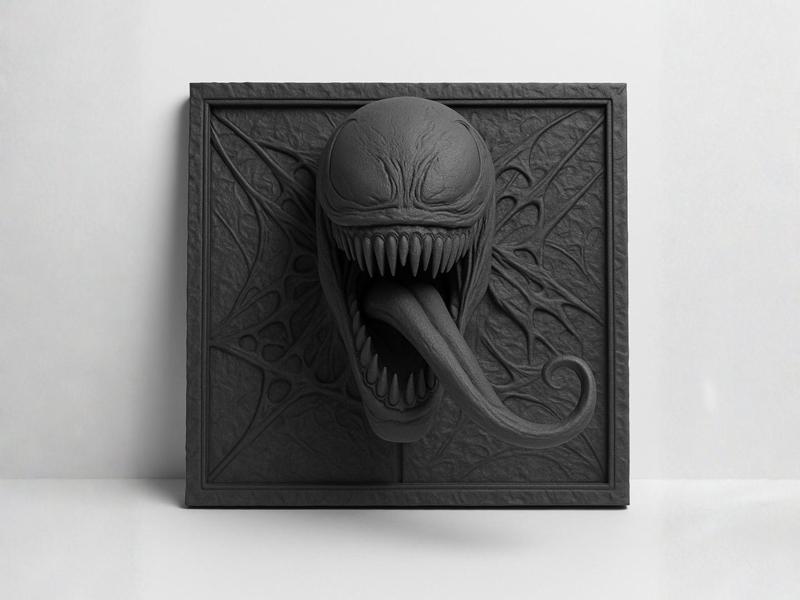 VENOM PICTURE 3D - ABSTRACT DECOR