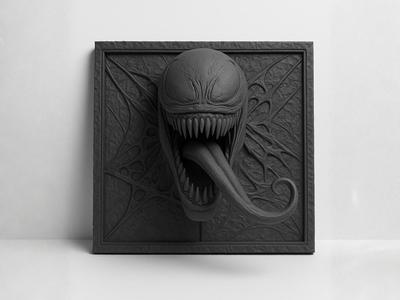 VENOM PICTURE 3D - ABSTRACT DECOR