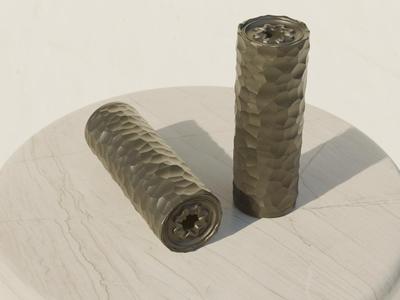 Custom Airsoft Mock Hammered Suppressor