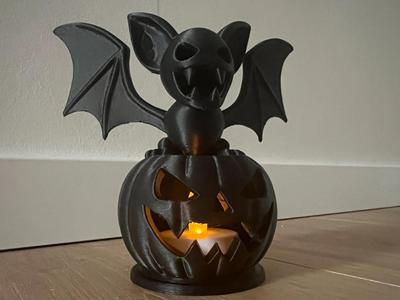 Zubat Pokémon Halloween Decoration Tealight 