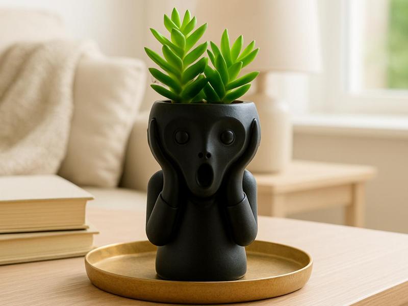 Mini Planter - The Scream