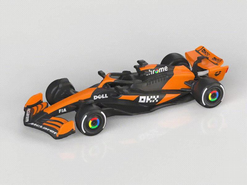 【McLaren】McLaren F1 MCL-38 2024 Livery 1/32 Scale Body