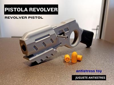 revolver pistol - anti-stress toy
