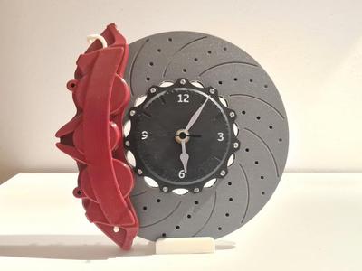 Brake Caliper Clock