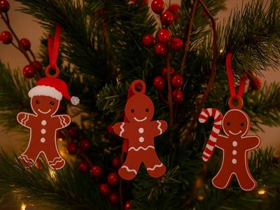 Double-sided gingerbread men