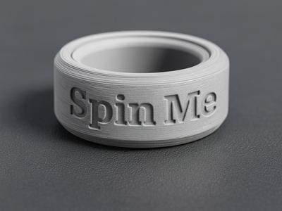 Spin Me! - Small Fidget Ring for nimble fingers