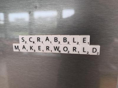 Scrabble Fridge Magnets – Multilingual Edition
