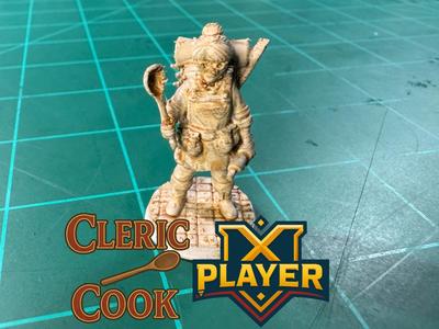 Female Cleric Cook: DnD / D&D / Pathfinder Mini