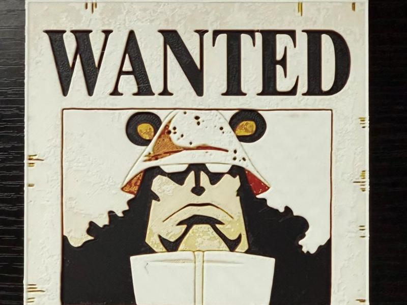 One Piece - Bartholomew Kuma Wanted Poster