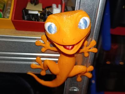 Smiling lizard