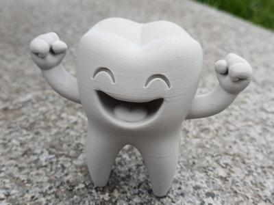 Toothy the Happy Molar ( Floss like a boss!)