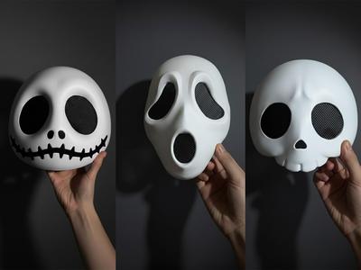 2025 Halloween Mask Collection (Ghost Mask)