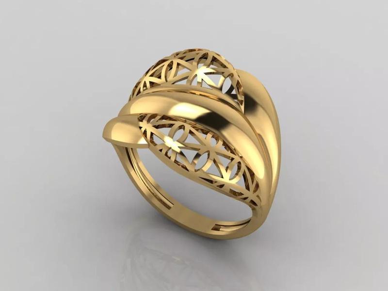 Women Plain Ring Ready STL 3DM Models Womens Rings 3D models