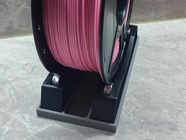 Stabilizing Tray for Filament Spool Holders