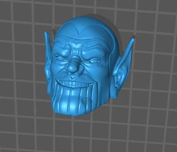 1/12 gi joe classified, marvel legends style head..super skrull v2