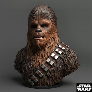 Chewbacca - Wookiee Warrior and Millennium Falcon Co-Pilot Bust