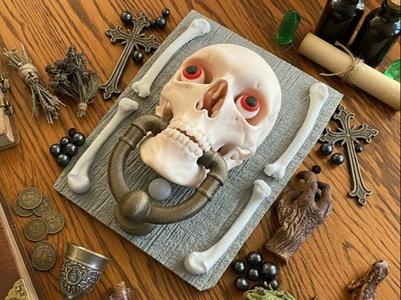 Spooky Haunted Halloween Door Knocker