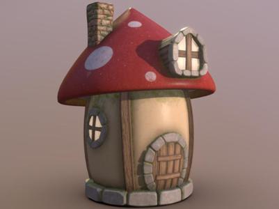 mushroom house